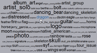 Tag Cloud - Browse by Artwork