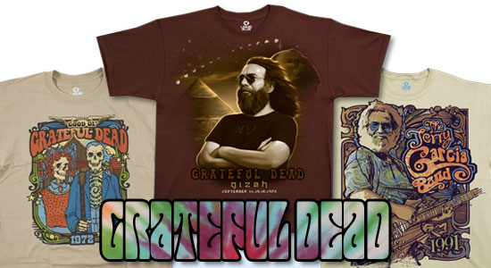 NEW GRATEFUL DEAD T-SHIRTS!