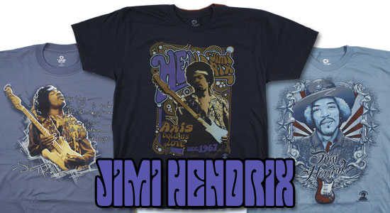 NEW JIMI HENDRIX T-SHIRTS!