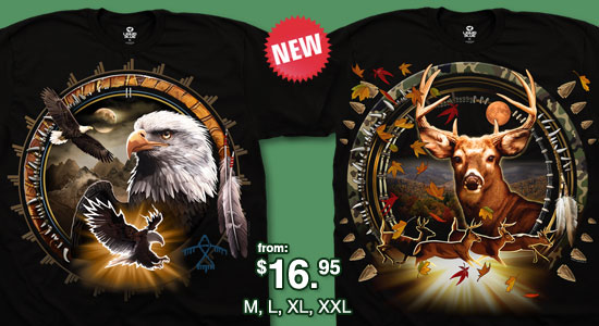 New Nature Black Tees!