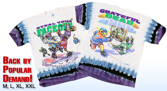 GRATEFUL DEAD STEAL YOUR FACEOFF TEE IS BACK!